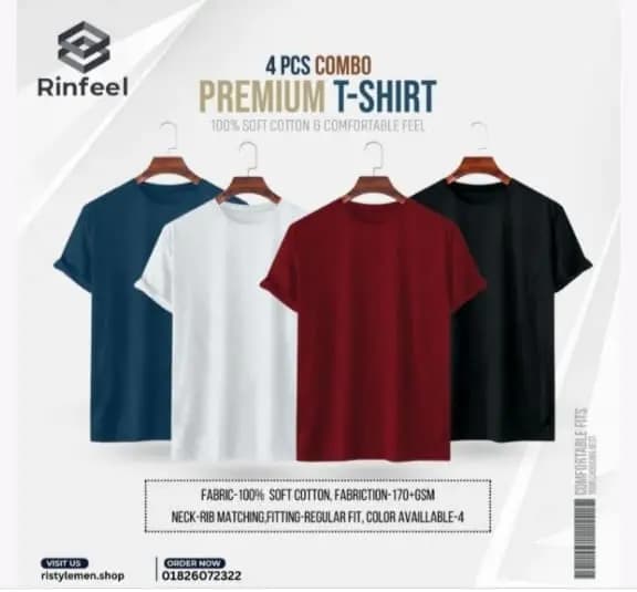 T-shirt Combo Solid