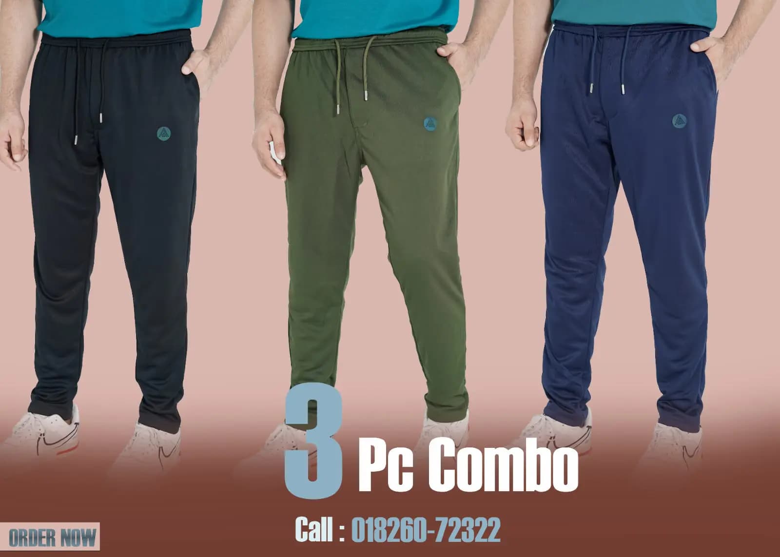 Trouser 3 Pieces Combo