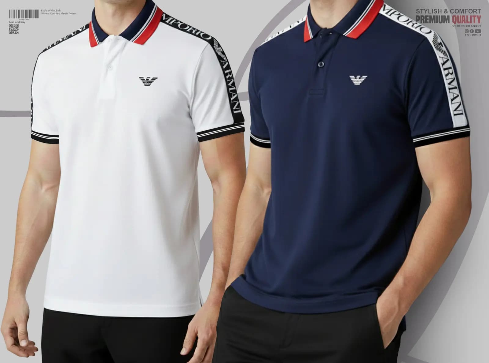 Armani Polo shirt combo