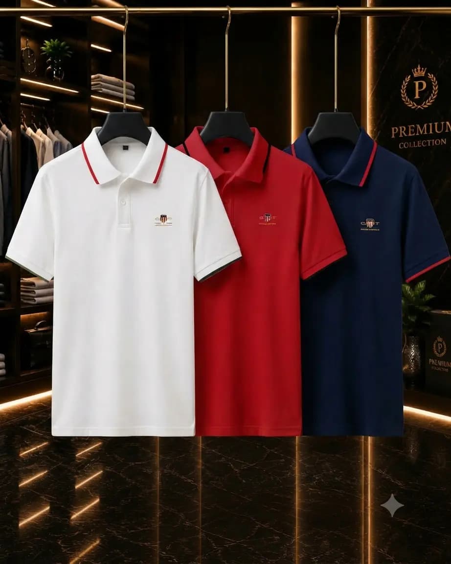 Premium Polo Shirt Grant Solid